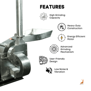 chilli grinding machine - features - reindeer machinery