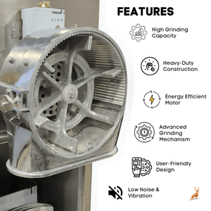 atta chakki for small business - features - reindeer machinrey